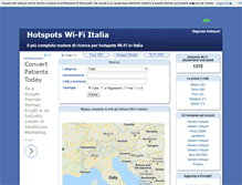 Tablet Screenshot of hotspots-wifi.it